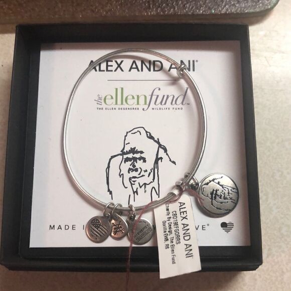 NWT Alex and Ani gorilla bracelet. Limited edition . - Picture 1 of 4